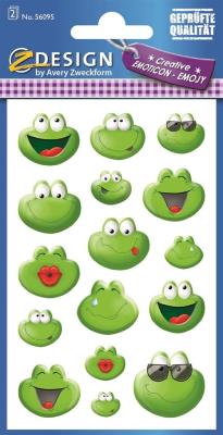 Opakowanie Naklejki papierowe - Żaba