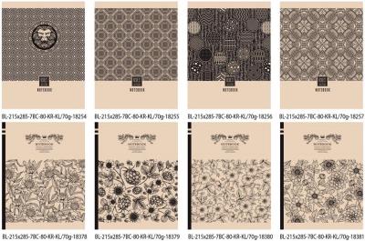 Opakowanie Notatnik ozdobny 215x285/80K kratka TW KARTON