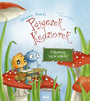 Okładka książki Pajączek Kędziorek Pobawmy się w szkołę