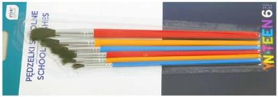 Pędzelki 251B 6 sztuk NOSTER. Wydawca: Noster. SmakLiter.pl Opakowanie Pędzelki 251B 6 sztuk NOSTER