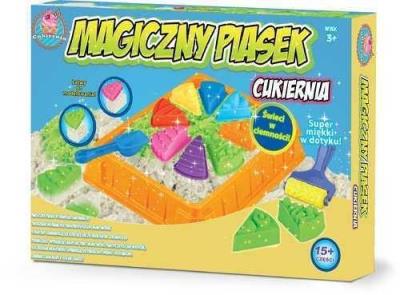 Opakowanie Piasek. Zestaw  świecący piasek cukiernia