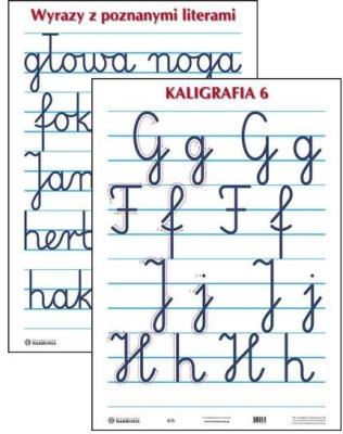 Opakowanie Plansza - Kaligrafia 6