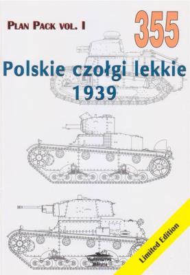 Okładka książki Polskie czołgi lekkie 1939. Plan Pack vol. I - ...