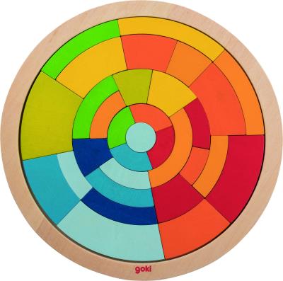 Opakowanie Puzzle mozaika koło