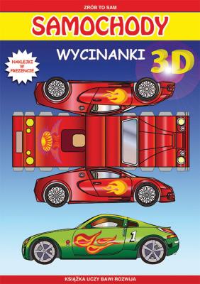 Okładka książki Samochody Wycinanki 3D