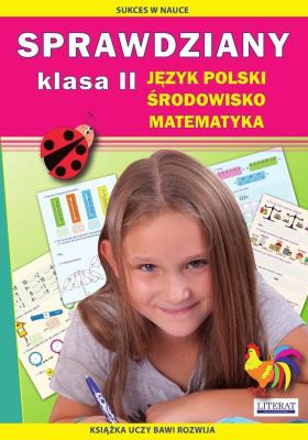 Okładka książki Sprawdziany. Język polski, środowisko, matematyka. Klasa 2