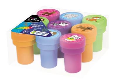 Opakowanie Stempelki ozdobne 9 sztuk KIDEA