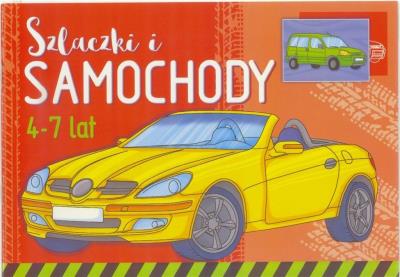 Szlaczki i samochody 4-7 lat. Autor: praca zbiorowa. SmakLiter.pl Okładka książki Szlaczki i samochody 4-7 lat