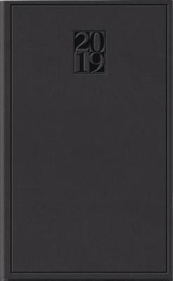 Opakowanie Terminarz 2019 Print tygodniowy - czarny