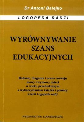 Okładka książki Wyrównywanie szans edukacyjnych - metodyka diagnoz