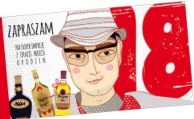 Opakowanie Zaproszenie 18-tka - Chłopiec (5szt) AVANTI