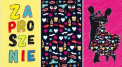 Opakowanie Zaproszenie 18-tka - Taniec (5szt) AVANTI