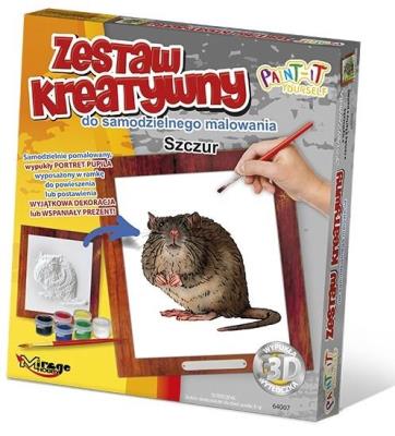 Opakowanie Zestaw Kreatywny do malowania - Szczur