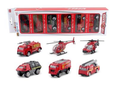 Opakowanie Zestaw Małych Resoraków 6szt - Straż