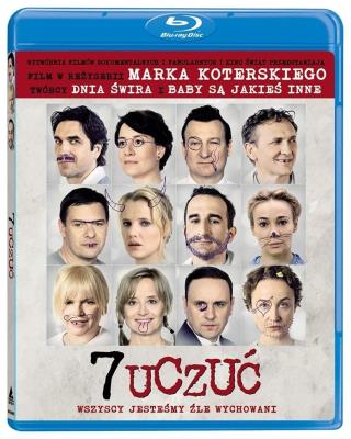 7 uczuć Blu Ray. Autor: Marek Koterski. SmakLiter.pl Okładka książki 7 uczuć Blu Ray