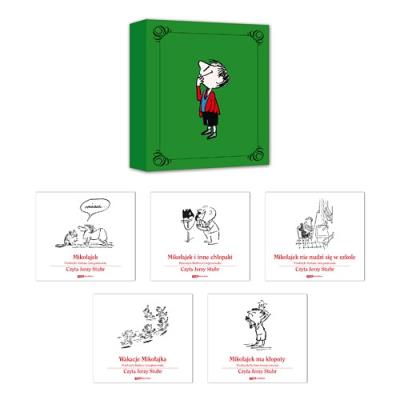 Pierwsze przygody Mikołajka CD MP3 - Audiobook. Autor: René Goscinny, Sempe Jean-Jacques. SmakLiter.pl Okładka książki Pierwsze przygody Mikołajka CD MP3 - Audiobook