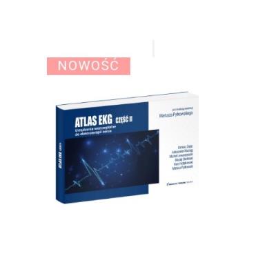 Atlas EKG Urządzenia wszczepialne do elektroterapii serca. Autor: Pytkowski Mariusz. SmakLiter.pl Okładka książki Atlas EKG Urządzenia wszczepialne do elektroterapii serca