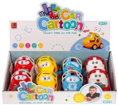 Opakowanie Auto z grzechotką 10cm