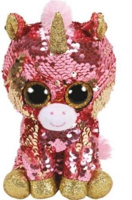 Opakowanie Beanie Boos Sunset - Koralowy Jednorożec 15 cm