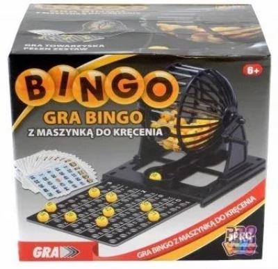 Opakowanie Bingo z maszynką do kręcenia
