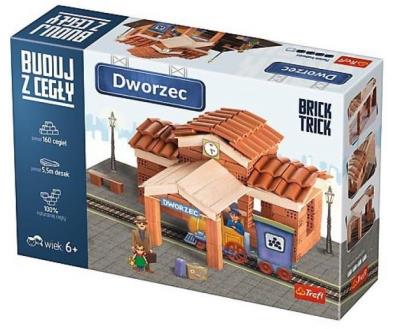 Opakowanie Brick Trick - Buduj z cegły Dworzec