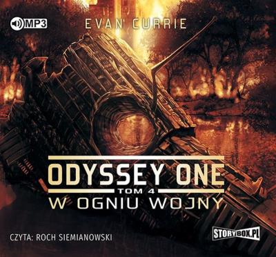 CD MP3 W OGNIU WOJNY ODYSSEY ONE TOM 4. Autor: Evan Currie. SmakLiter.pl Okładka książki CD MP3 W OGNIU WOJNY ODYSSEY ONE TOM 4
