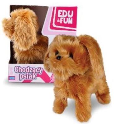 Opakowanie Chodzący Psiak na smyczy Edu&Fun