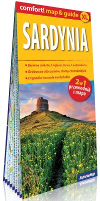 Comfort! map&guide XL Sardynia 2w1. Autor: Fundowicz-Skrzyńska Agnieszka. SmakLiter.pl Okładka książki Comfort! map&guide XL Sardynia 2w1