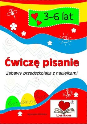 Okładka książki Ćwiczę pisanie 3-6 lat