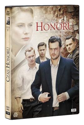 Czas honoru sezon 5 - DVD. Autor: Jarosław Sokół, Ewa Wencel. SmakLiter.pl Okładka książki Czas honoru sezon 5 - DVD
