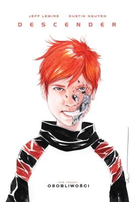 Descender T.3 Osobliwości. Autor: Lemire Jeff, Dustin Nguyen. SmakLiter.pl Okładka książki Descender T.3 Osobliwości