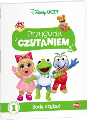 Disney Uczy Mapeciątka Przygoda z czytaniem. Autor: Opracowanie zbiorowe. SmakLiter.pl Okładka książki Disney Uczy Mapeciątka Przygoda z czytaniem