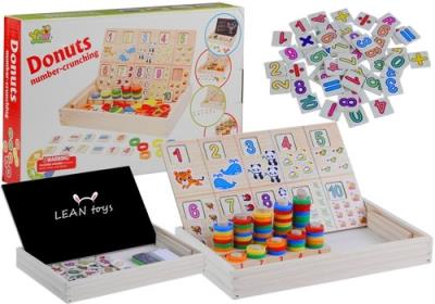 Opakowanie Drewniany zestaw do nauki liczenia tablica dodatki