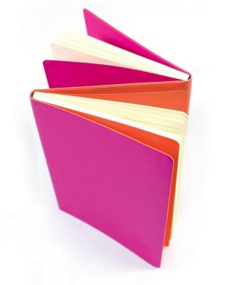 Opakowanie Dwustronny Notatnik - Różowy