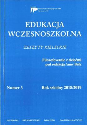 Edukacja wczesnoszkolna nr 3 2018/2019. Autor: praca zbiorowa. SmakLiter.pl Okładka książki Edukacja wczesnoszkolna nr 3 2018/2019