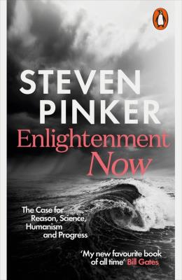 Enlightenment Now. Autor: Steven Pinker. SmakLiter.pl Okładka książki Enlightenment Now