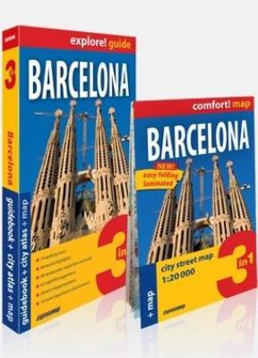 Okładka książki Explore! guide Barcelona 3w1 w.2019