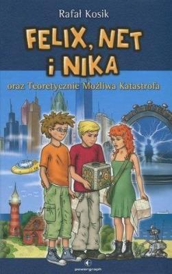 Felix, Net i Nika oraz Pułapka Nieśmiertelności. Autor: Kosik Rafał. SmakLiter.pl Okładka książki Felix, Net i Nika oraz Pułapka Nieśmiertelności