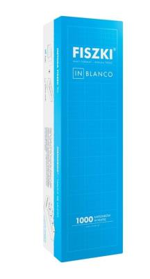 Fiszki in blanco 1000. Autor: praca zbiorowa. SmakLiter.pl Okładka książki Fiszki in blanco 1000