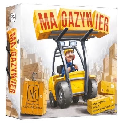 Okładka książki GRA MAGAZYNIER