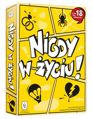 GRA NIGDY W ŻYCIU!. Autor: PAVEL ATAMANCHUK. SmakLiter.pl Okładka książki GRA NIGDY W ŻYCIU!