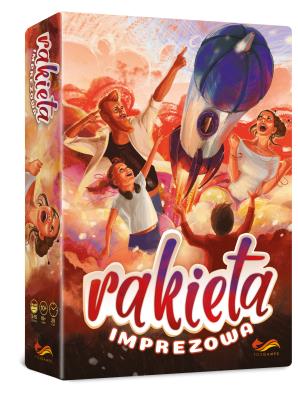 GRA RAKIETA IMPREZOWA IMPREZÓWKI. Autor: Gołębiowski Michał, Grajkowski Wojciech, ŁUKASZ ZEP. SmakLiter.pl Okładka książki GRA RAKIETA IMPREZOWA IMPREZÓWKI