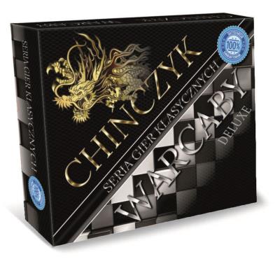 Gry klasyczne Chińczyk/Warcaby Deluxe. Wydawca: Artyk. SmakLiter.pl Opakowanie Gry klasyczne Chińczyk/Warcaby Deluxe