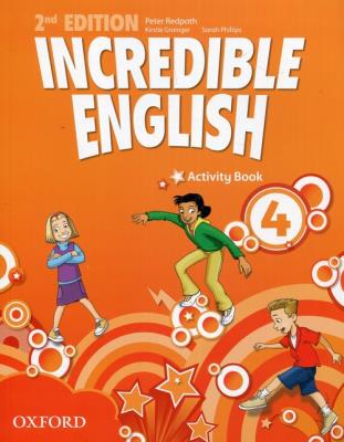 Okładka książki Incredible English  2E 4 AB OXFORD