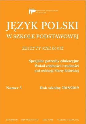 Język polski w szkole podstawowej nr 3 2018/2019. Autor: praca zbiorowa. SmakLiter.pl Okładka książki Język polski w szkole podstawowej nr 3 2018/2019