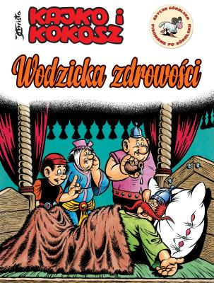Kajko i Kokosz. Wodzicka zdrowości. Autor: Janusz Christa. SmakLiter.pl Okładka książki Kajko i Kokosz. Wodzicka zdrowości