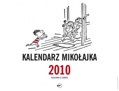 Okładka książki Kalendarz Mikołajka 2010 (ścienny)