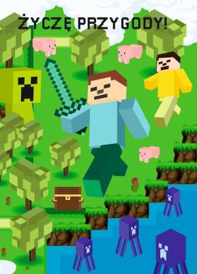 Okładka książki Karnet B6 Urodzinowy - Gra