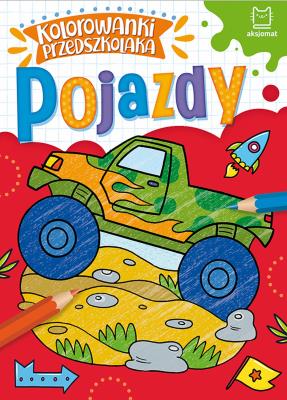 Okładka książki Kolorowanki przedszkolaka. Pojazdy
