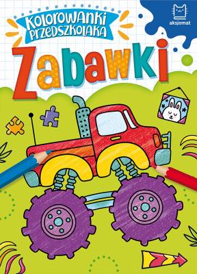 Okładka książki Kolorowanki przedszkolaka. Zabawki